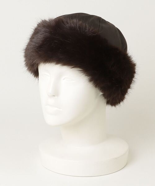 GAP（ギャップ） 帽子 ハット フェイクファー ハット レディース