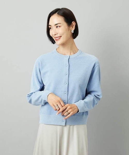 MICHEL KLEIN（ミッシェルクラン） カーディガン コンパクトモール