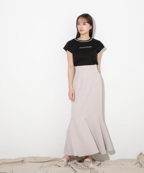「JILL by JILL STUART」 半袖カットソー FREE ブラック レディース_画像6