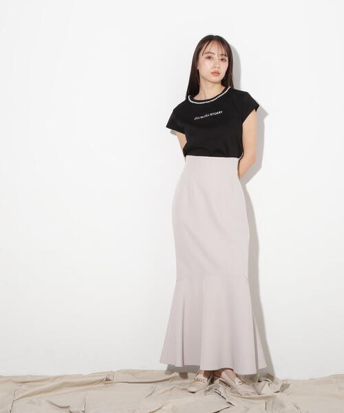「JILL by JILL STUART」 半袖カットソー FREE ブラック レディース_画像7