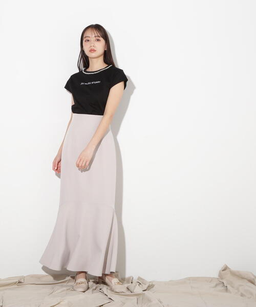 「JILL by JILL STUART」 半袖カットソー FREE ブラック レディース_画像8