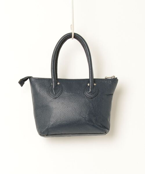 「BEAMS BOY」 ハンドバッグ - ネイビー レディース_画像2