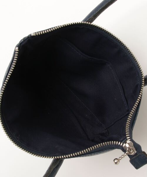 「BEAMS BOY」 ハンドバッグ - ネイビー レディース_画像4