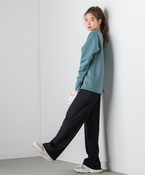 「VICKY」 スウェットカットソー M パープル レディース_画像3