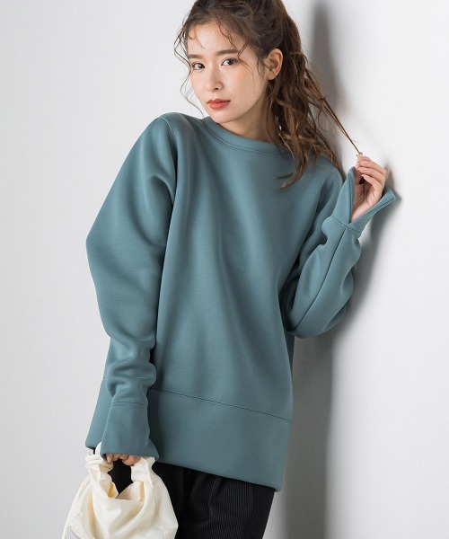 「VICKY」 スウェットカットソー M パープル レディース_画像6