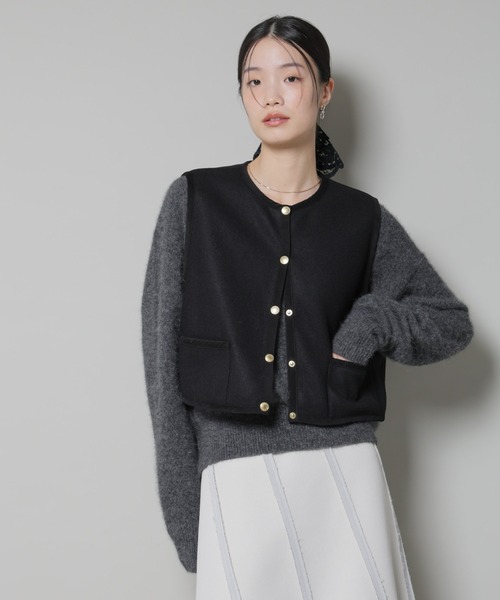 新品 トラディショナルウェザーウェア キルティング ロング ジレ ベスト Traditional Weatherwear（トラディショナルウェザーウェア）の