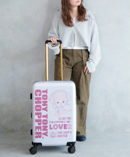 ワンピース 限定　着せかえ　キャリーケース キャリーバッグ　激レア　希少 スーツケース 「ONE PIECE/ワンピース」 キャリーケース 51L(57L