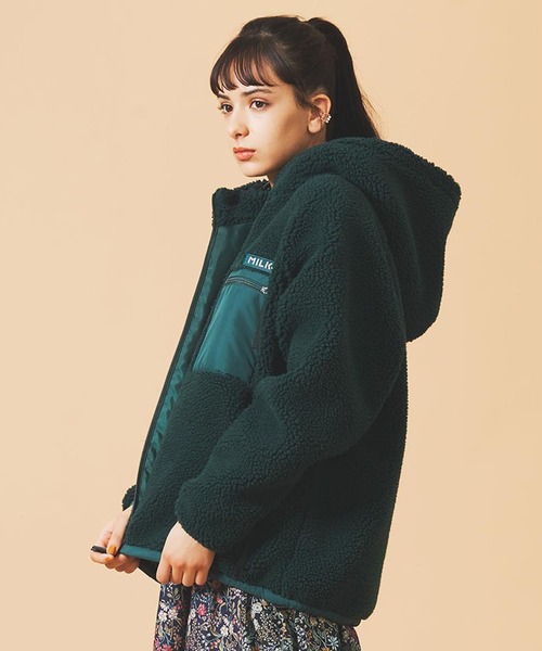 「MILKFED.」 ブルゾン M ベージュ レディース_画像4