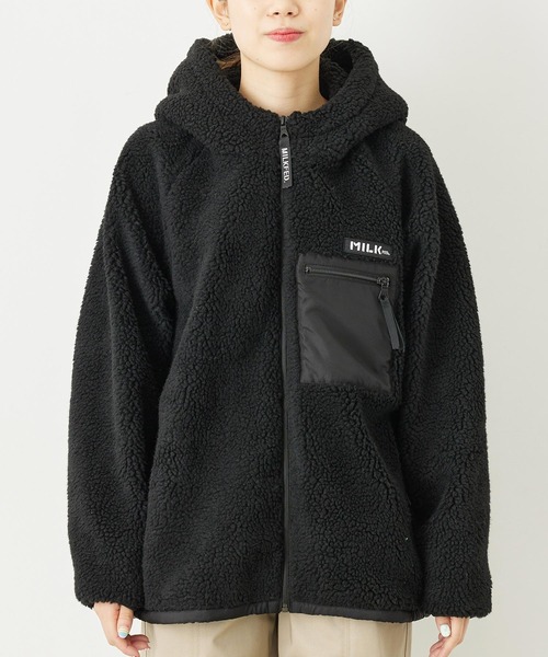 「MILKFED.」 ブルゾン M ベージュ レディース_画像8