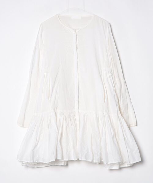 TOMORROWLAND（トゥモローランド） 「merlette」長袖ワンピース X