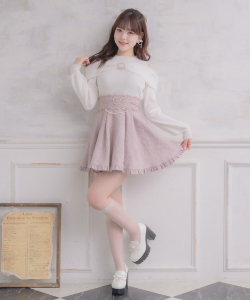 ROJITA（ロジータ） ローファー ハートチャームリボンローファー