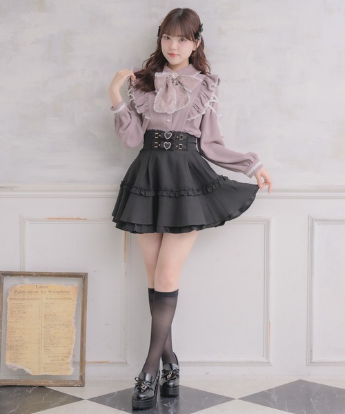 ROJITA（ロジータ） ローファー ハートチャームリボンローファー