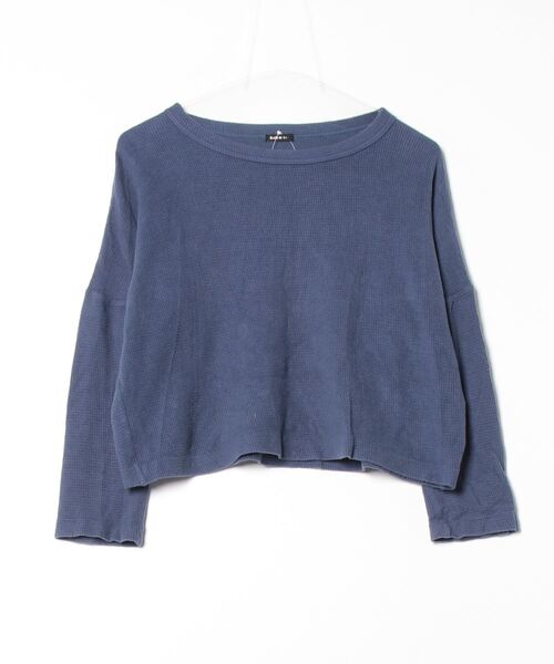 R&D.M.CO トップス R&D.M.Co OLDMAN'S TAILOR 長袖カットソー - ブルー レディース