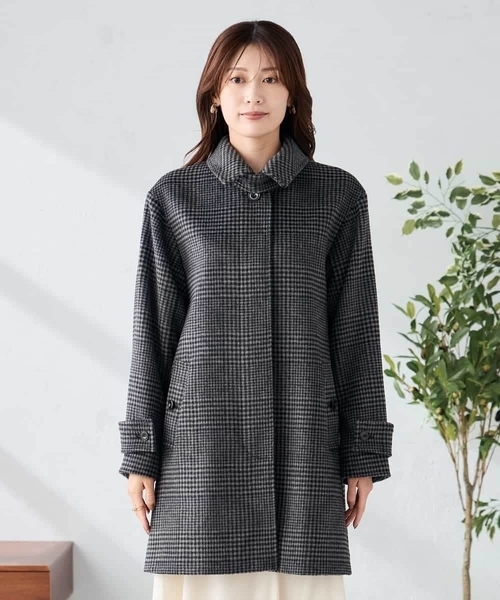 a.v.v（アー・ヴェ・ヴェ） コート アウター ステンカラーミディコート