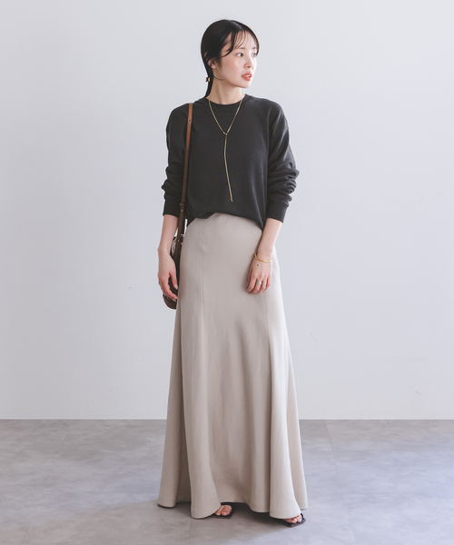 「NOBLE」 長袖ニット - ホワイト レディース_画像5