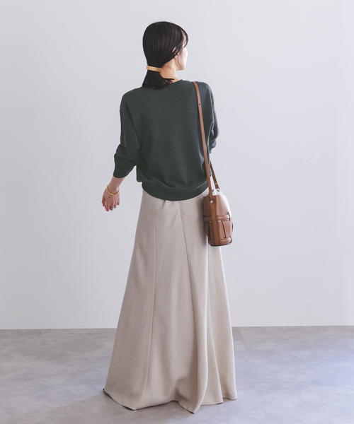 「NOBLE」 長袖ニット - ホワイト レディース_画像7