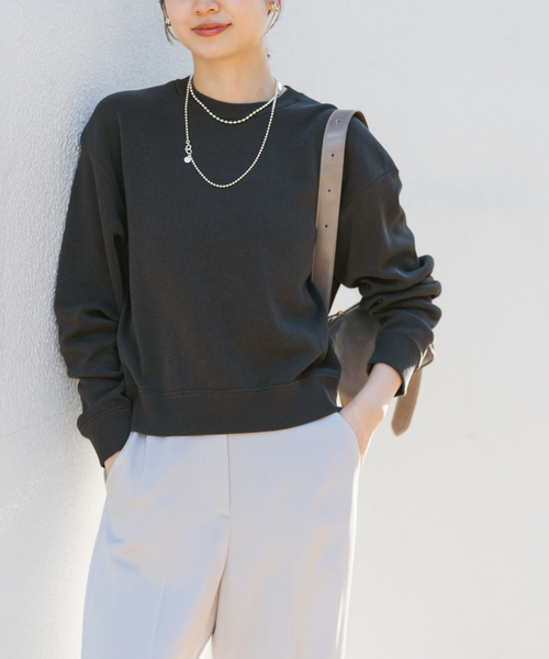 「NOBLE」 長袖ニット - ホワイト レディース_画像8