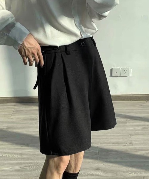 「Theater code」 スラックス M ブラック メンズ_画像6