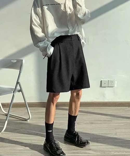 「Theater code」 スラックス M ブラック メンズ_画像8