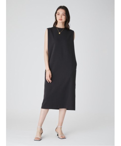 「Mila Owen」 ノースリーブワンピース 0 ブルー レディース_画像8