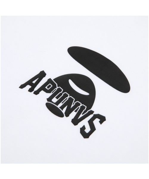 「AAPE BY A BATHING APE」 ノースリーブトップス SMALL ホワイト メンズ_画像7