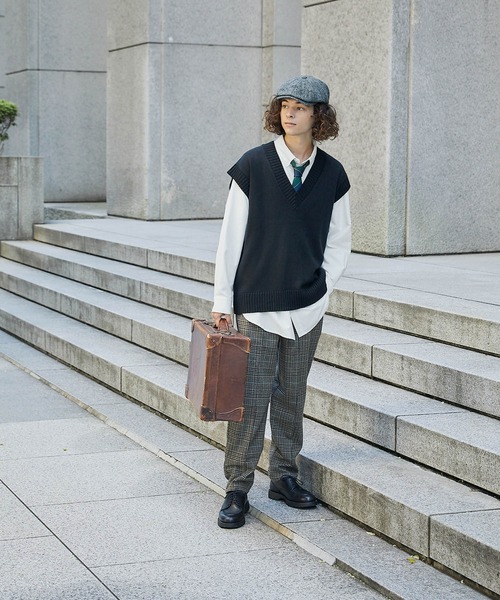 「MONO-MART LADY'S」 長袖シャツ L ネイビー レディース_画像5