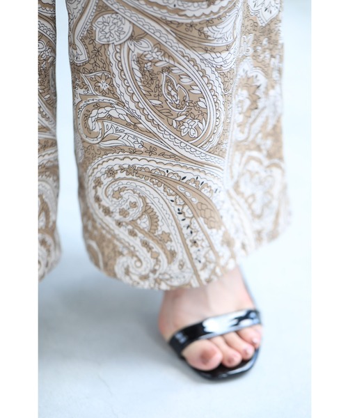 「CAWAII」 イージーパンツ FREE ベージュ レディース_画像2