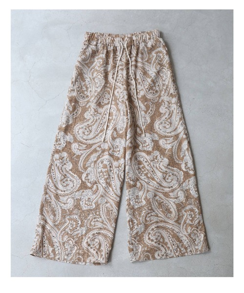 「CAWAII」 イージーパンツ FREE ベージュ レディース_画像3