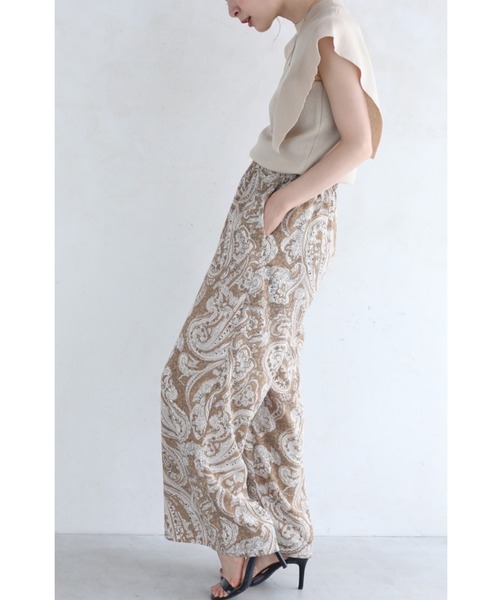 「CAWAII」 イージーパンツ FREE ベージュ レディース_画像8