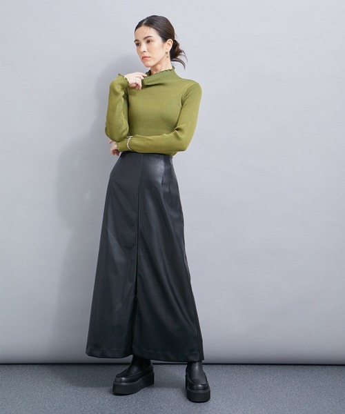 「LE CERCLE par rope'」 ショートブーツ 36 ブラック レディース_画像2