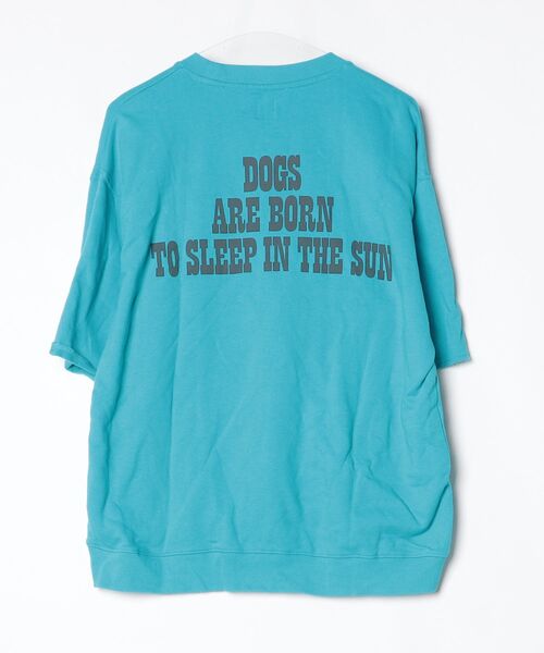 「PEANUTS」 スウェットカットソー M ブルー メンズ_画像2