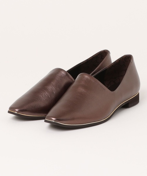 「HIMIKO」 フラットパンプス 25.5cm ブラウン レディース_画像3