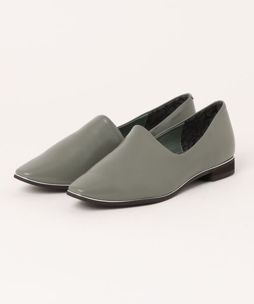 「HIMIKO」 フラットパンプス 25.5cm ブラウン レディース_画像9