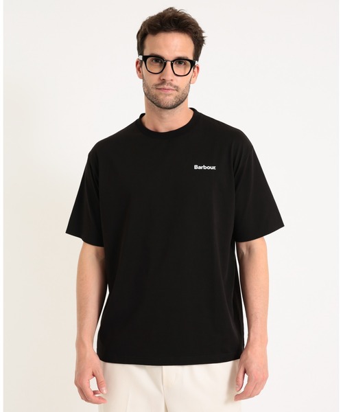 「Barbour」 半袖Tシャツ M ホワイト メンズ_画像3