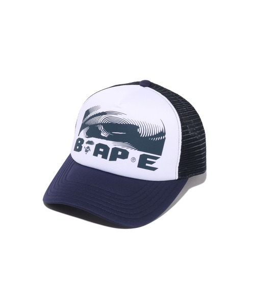 A BATHING APE（アベイシングエイプ） キャップ 帽子 BAPE MESH CAP