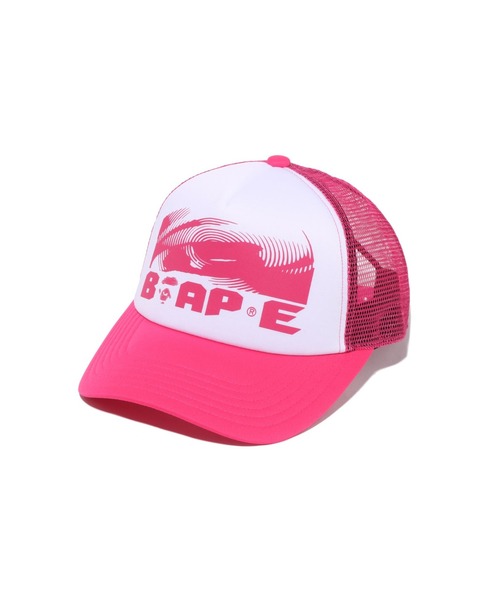 A BATHING APE（アベイシングエイプ） キャップ 帽子 BAPE MESH CAP