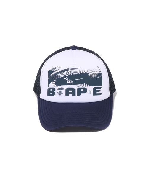 A BATHING APE（アベイシングエイプ） キャップ 帽子 BAPE MESH CAP