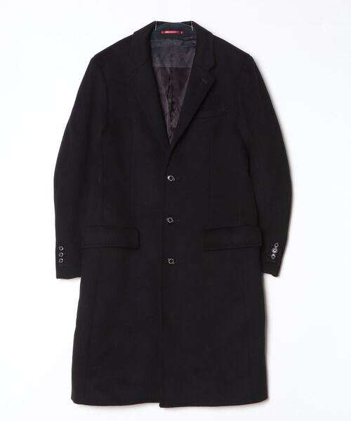 DRESSTERIOR（ドレステリア） チェスターコート 91 ブラック メンズ
