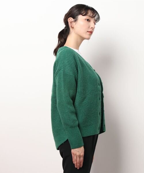 「NOMBRE IMPAIR」 ニットカーディガン FREE サックスブルー レディース_画像5