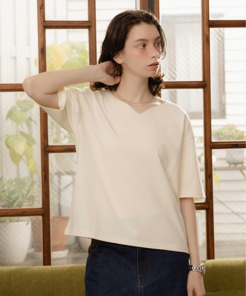 Zooodle tシャツ Key neck T-shirt - キーネックTシャツ - メンズ