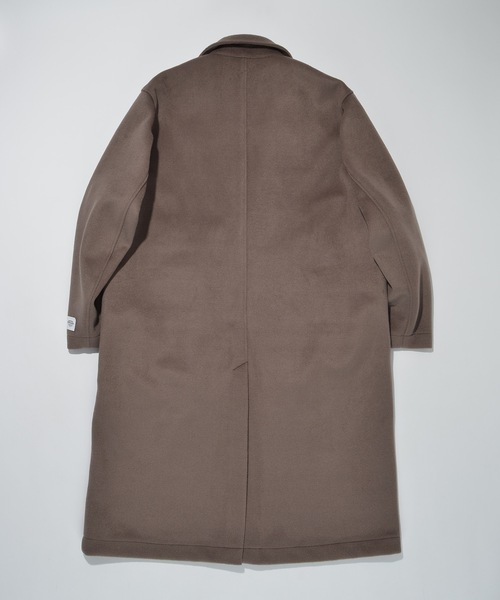 「SUPERTHANKS」 チェスターコート S ブラック メンズ_画像3