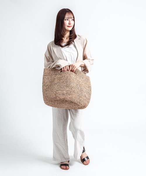 【新品・未使用】カゴバッグ　made in JAPAN MADE IN MADA（メイドインマダ） かごバッグ カゴバッグ 「MADE IN