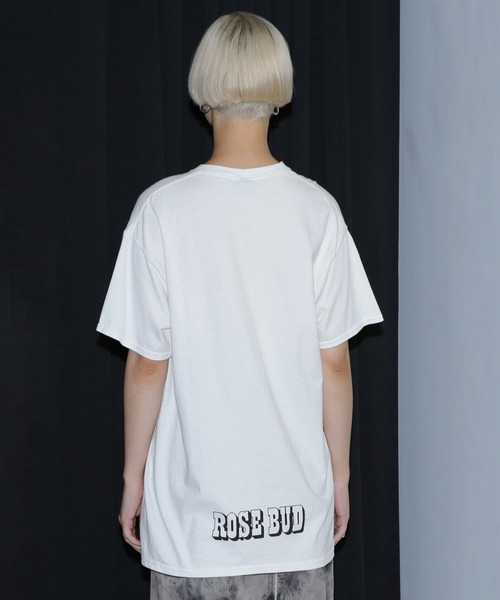 「ROSE BUD」 半袖Tシャツ ONE SIZE ホワイト レディース_画像8