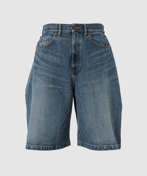 khoki 21aw Y denim pants サイズ1 KHOKI（コッキ） ジーンズ 3D Cutting Half Denim Pants メンズ