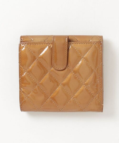 CHANEL（シャネル） ダブルスナップ ブリリアント パテントレザー 財布