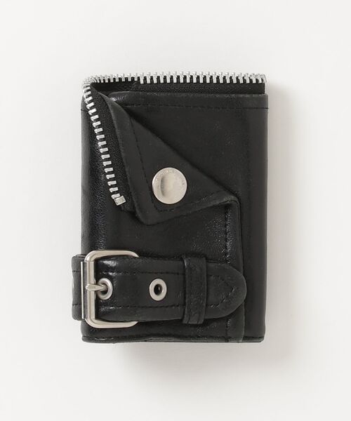 beautiful people 三つ折り財布 黒 beautiful people（ビューティフルピープル） 財布 FREE ブラック