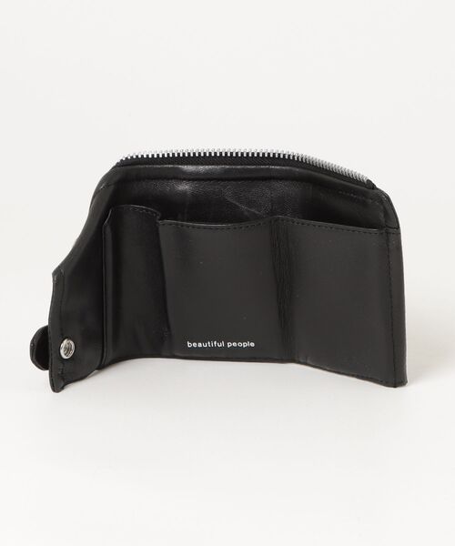 beautiful people 三つ折り財布 黒　ウォレット　ブラック　箱付き beautiful people（ビューティフルピープル） 財布 FREE ブラック