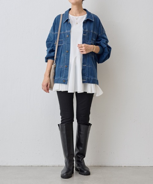 BEARDSLEY（ビアズリー） デニムジャケット FREE ブルー レディース