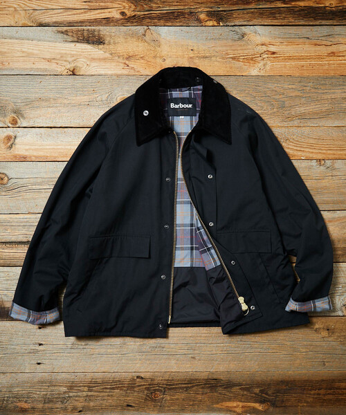 在庫限り Barbour ブラック ジャケット 38 バブアー ビデイル ワックス 