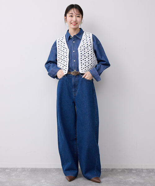 SLOBE IENA（スローブイエナ） シューズ SLOBE レザーフラットシューズ